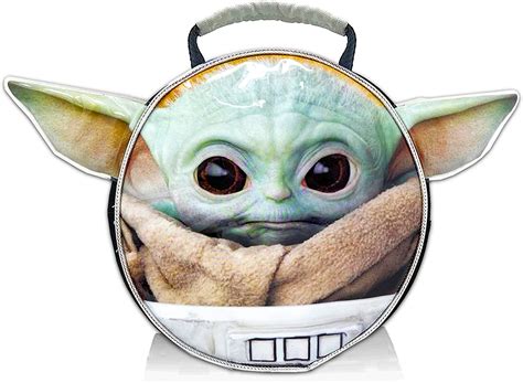 baby yoda metal lunch box|Baby Yoda back pack.